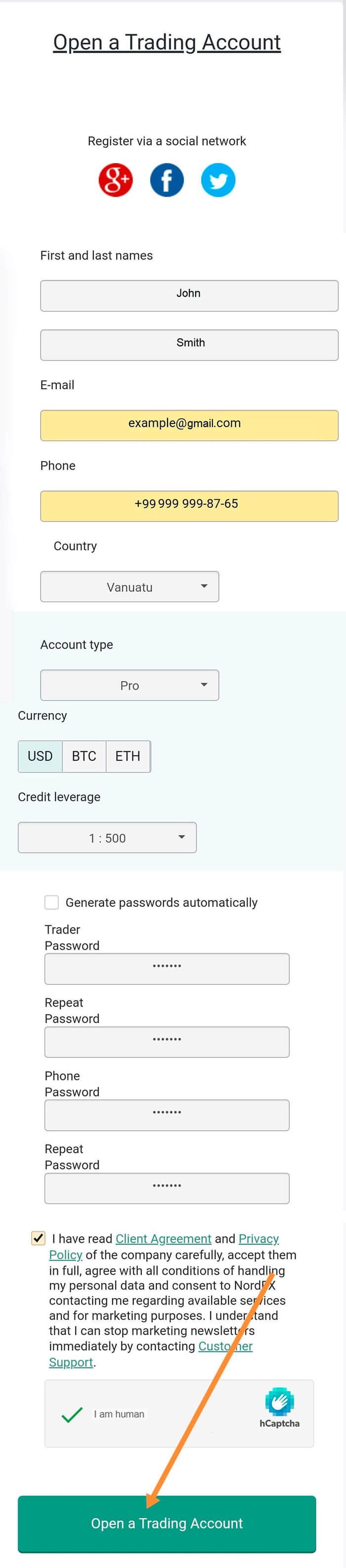 Fig. 3 - Registration Form_BN