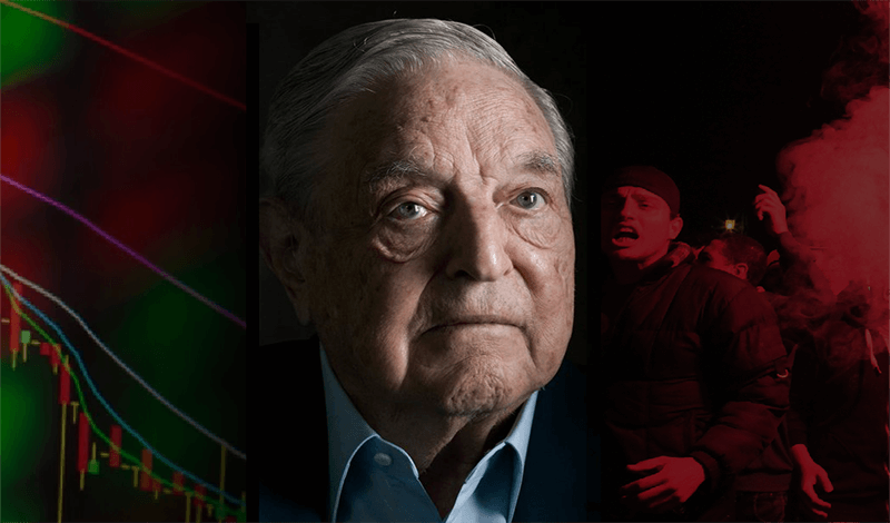 George Soros a man who controls a fortune of $8.5 billion_bn